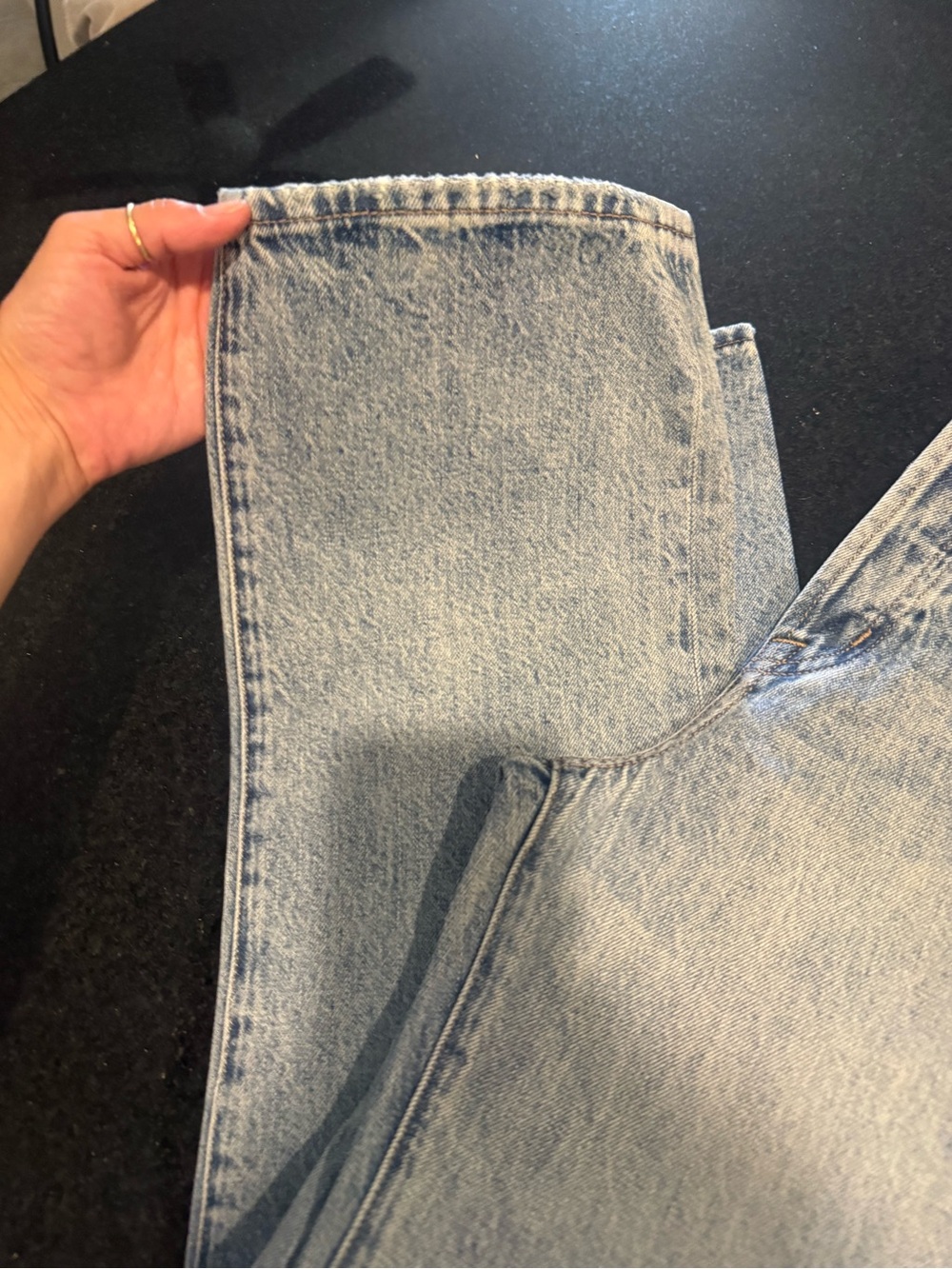 CASSIE SUPER HIGH RISE STRAIGHT JEAN - BRAMBLE - Picture 7 of 11